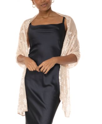I.N.C. International Concepts - Floral Burnout Evening Wrap