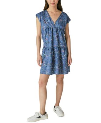 Lucky Brand - Women's Floral-Print Mini Dress