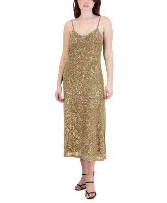 BCBGeneration - Women's Sleeveless Sequin Midi Dress