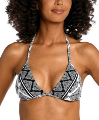La Blanca - Women's Oasis Tial Triangle Halter Bikini Top