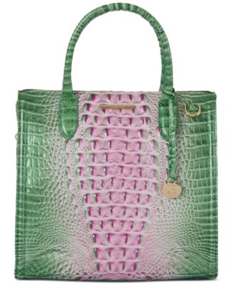 Brahmin - Caroline Melbourne Embossed Leather Satchel