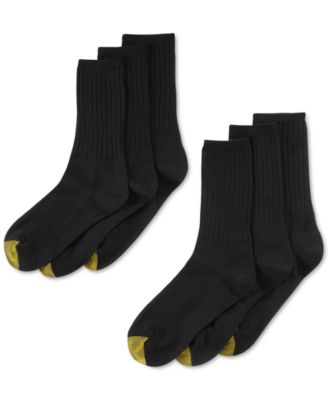 Gold Toe - Ribbed Crew 6 Pack Socks