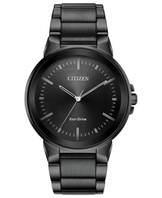 Citizen - Men's Eco-Drive Axiom Gray Stainless Steel Bracelet Watch 41mm